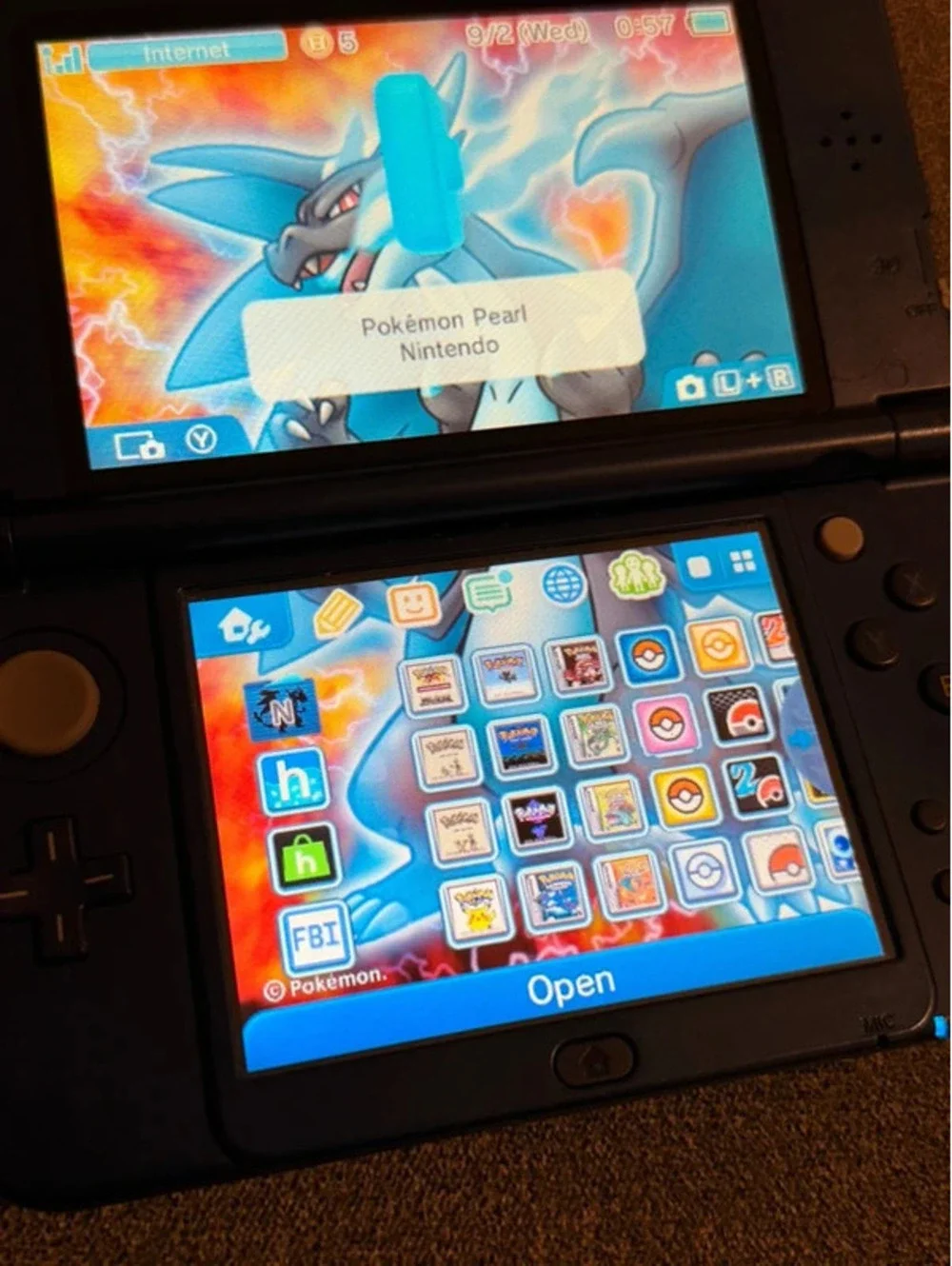“New” Galaxy 3DS XL (Customized)